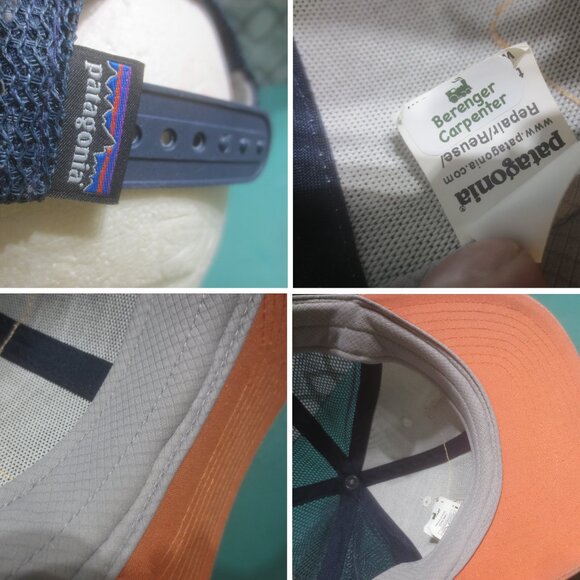 Vintage Patagonia Mesh Snapback Embroidered Patch Baseball Hat - One Size. - Picture 10 of 10